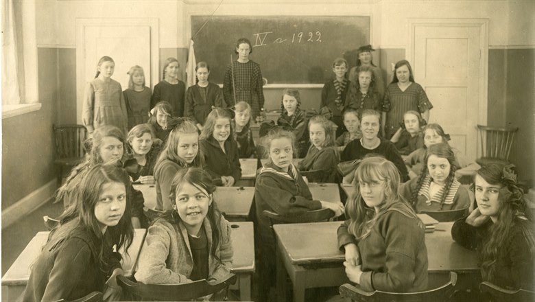 Skolklass 1922