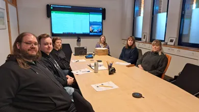 Bild på deltagare i workshop arkiv