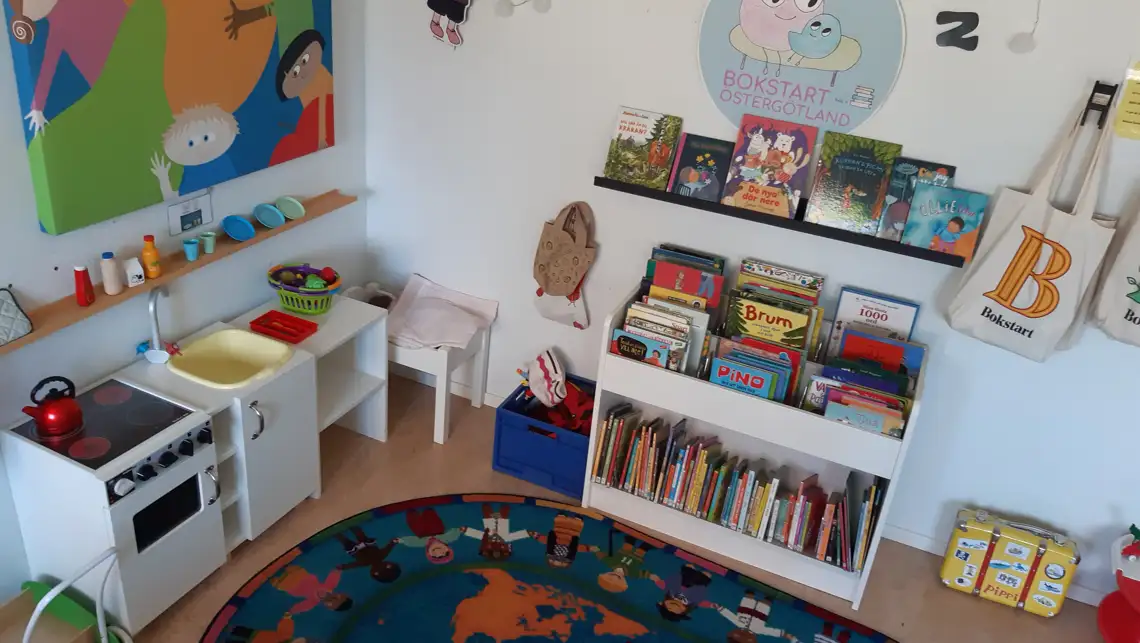 Interiör Berga öppna förskola