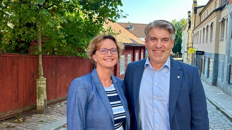Louise Felldin och Niklas Borg