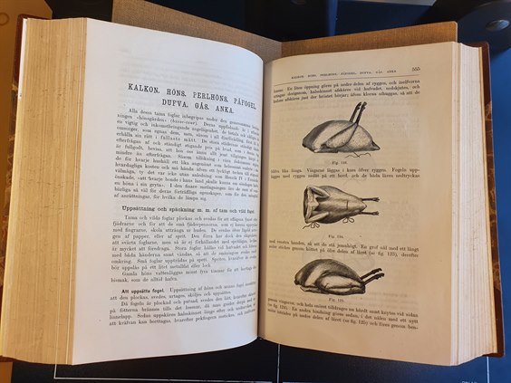 Första upplagan av Hagdahls kokbok från 1879