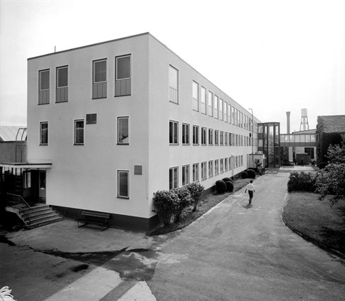 Wahlbecks nya kontor 1963